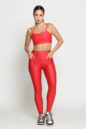 Legging Sami (Vermelho Goiaba)